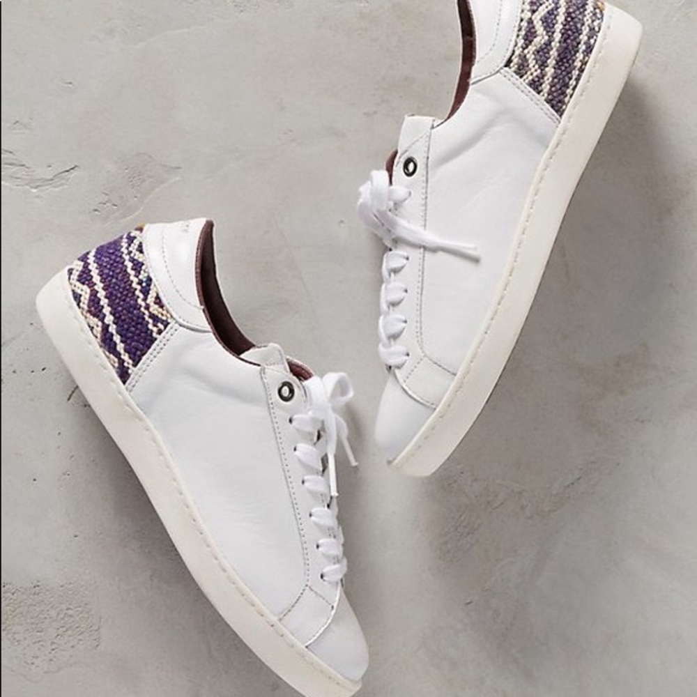 Anthropologie HOWSTY Zia Kilim Sneakers NWT